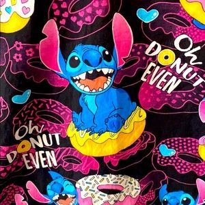 Disney Stitch Scrub Top